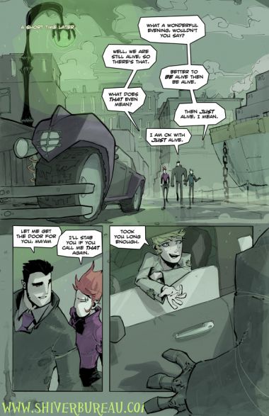 Welcome To London Chapter 3 Page 8