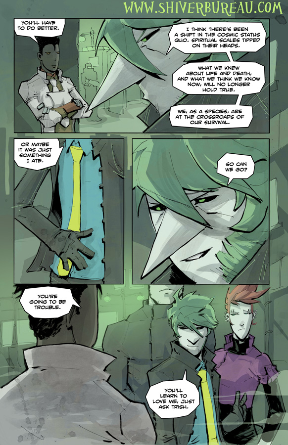Welcome To London Chapter 3 Page 7